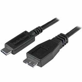 Cable Micro USB 3.0 B a USB C Startech USB31CUB50CM 50 cm Negro Precio: 18.49999976. SKU: S55058070