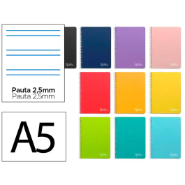 Liderpapel Cuaderno Espiral A5 Witty Tapa Dura 80 Hojas 90gr Pauta Estrecha Con Margen Colores Surtidos Precio: 13.59000005. SKU: B1DQMZWF6J