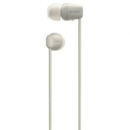 Auriculares Inalámbrico Intrauditivos Sony WI-C100/ con Micrófono/ Bluetooth/ Beige Auriculares Inalámbrico Intrauditivos Sony WI-C100/ con Micrófono/ Bluetooth/ Beige