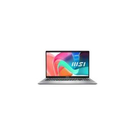 MSI Modern 15 9S7-15S111-600 Portátil 15.6" FHD Intel Core 5 120U, 16GB RAM, 512GB SSD, Gráficos Intel, Windows 11 Home Platinum Gris