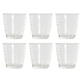 Vaso Basicos DKD Home Decor Transparente 8.3 x 8.5 x 8.3 cm Set de 6