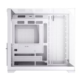 Hiditec SKY Torre PC Gaming ATX Micro ATX ITX Plata Transparente con Ventana Lateral Cristal Templado e Iluminación Multi