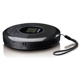 Lenco CD-340BK Reproductor de CD Portátil con Bluetooth, DAB+/FM, Negro