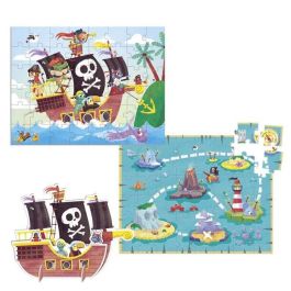 Puzzle Goula Jumbo XXL Piratas 48 Piezas