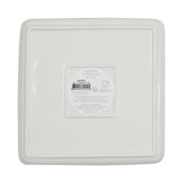 Home Deco Factory Plato Cuadrado Decoración Retro 18x18 cm