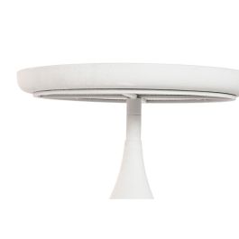 DKD Home Decor Mesita Auxiliar Scandi Gris Claro Metal Desmontable 51x51x51 cm DKD Home Decor Mesita Auxiliar Scandi Gris Claro Metal Desmontable 51x51x51 cm