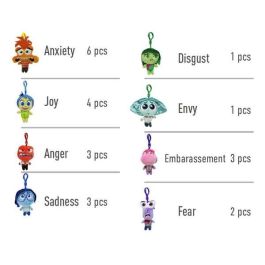 Cerdá Bag Clip 24 Piezas Inside Out T.Unica - Modelos Surtidos - Color Verde