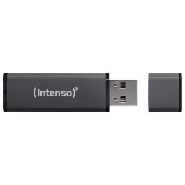Intenso 3521451 Alu Line USB 2.0 de 4 GB, Antracita