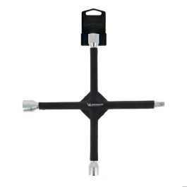 Michelin Llave Cruzada 8530 - Medidas 17/19/21mm y 1/2 Cuadrado con Revestimiento de Espuma Antideslizante