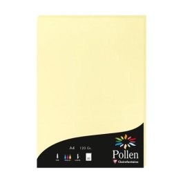 Papel Clairefontaine Pollen A4 120G 50H Canario Precio: 8.49999953. SKU: B172LG2KB5