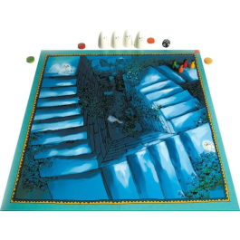 Schmidt Spiele La Escalera Encantada SCH4001504889302 Juego de Mesa Fantasma Transformación Memoria Estrategia