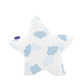 Cojín HappyFriday Basic Azul Estrella Nubes 50 x 50 cm Precio: 15.68999982. SKU: B1DM732BGD