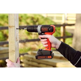 Black&Decker Akku-Bohrschrauber 18V 1.5Ah BCD001C1