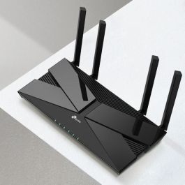 TP-Link Dual-Core CPU, 1x Gbit WAN, 4 x Gbit LAN, 802.11ax, 2.4 + 5 GHz, 574 + 1201 Mbps, 260.2 x 135.0 x 38.6 mm TP-Link Dual-Core CPU, 1x Gbit WAN, 4 x Gbit LAN, 802.11ax, 2.4 + 5 GHz, 574 + 1201 Mbps, 260.2 x 135.0 x 38.6 mm