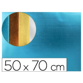 Liderpapel Goma eva 50x70 cm espesor 2 mm metalizada azul claro Precio: 26.98999985. SKU: B1GKFSSESN
