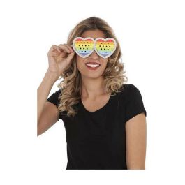My Other Me Gafas Gay Arco Iris Talla Única para Adulto, Diseño Multicolor con Montura y Lentes de PVC My Other Me Gafas Gay Arco Iris Talla Única para Adulto, Diseño Multicolor con Montura y Lentes de PVC