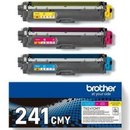 Toner Brother Tn241 cmy Hl3140 - 3170 - 3150 - Dcp9020 - Mfc9140 - 9330 - 9340 Cian Magenta Yellow 1500 Paginas