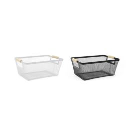 Cesta de metal organizadora Confortime 33.2 x 22.6 x 13.5 cm (10 Unidades) Cesta de metal organizadora Confortime 33.2 x 22.6 x 13.5 cm (10 Unidades)