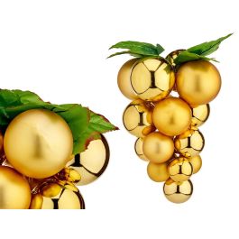 Racimo Bolas Navidad Grande Oro Krist+ 22x26x23 cm (8 Unidades) Precio: 79.49999959. SKU: B1326YCQCM