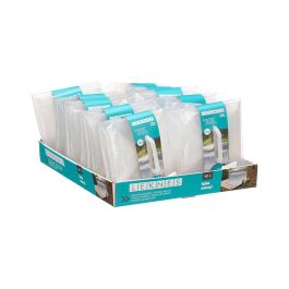 Leknes Deposito Plegable 10L Transparente Azul 21x10x20cm (Set de 24)