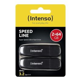 Intenso Speed Memoria USB 3.2 64GB Pack 2 Unidad