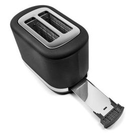 Kitchenaid Tostador 5KMT2109 para 2 Rebanadas Negro Mate con Ranuras Extranchas y 7 Niveles de Tueste