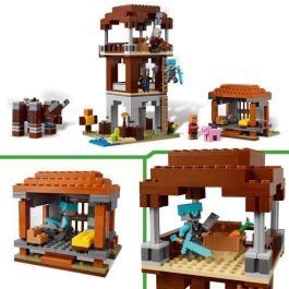 LEGO Minecraft 21278 Puesto de saqueadores y el Devastador - Juego para niños de 9 años en adelante LEGO Minecraft 21278 Puesto de saqueadores y el Devastador - Juego para niños de 9 años en adelante