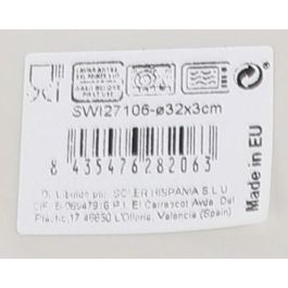 Fuente Redonda Swirl Nordic Brillo Ø32 cm - Inde (6 Unidades) Fuente Redonda Swirl Nordic Brillo Ø32 cm - Inde (6 Unidades)