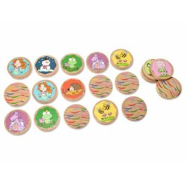 Cayro Par & par - Juego de Memoria y Emparejar de Madera FSC Certificada para Desarrollo de Habilidades en Niños +2 años Cayro Par & par - Juego de Memoria y Emparejar de Madera FSC Certificada para Desarrollo de Habilidades en Niños +2 años