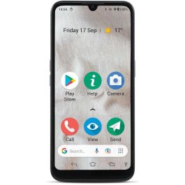 Doro 8100 Plus Smartphone 6.1 Pulgadas 2 GB RAM 32 GB Almacenamiento Gris Android 11 Go Edition