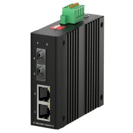 Ernitec Convertidor de medios PoE industrial Gigabit compacto con transmisión UTP extra larga de 250m Precio: 137.50000044. SKU: B13XNHMG5X