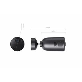 EZVIZ EB3 4G Kit Cámara de Seguridad IP Exterior 2K con Panel Solar 5W - Batería Larga Duración para Vigilancia 24/7