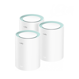 Cudy M1300 3-PACK sistema Wi-Fi Mesh (Wi-Fi en malla) Doble banda (2,4 GHz / 5 GHz) Wi-Fi 5 (802.11ac) Blanco 1 Interno Precio: 92.7899995. SKU: S5616059