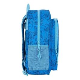 Mochila junior adapt.carro stitch 32x38x12cm