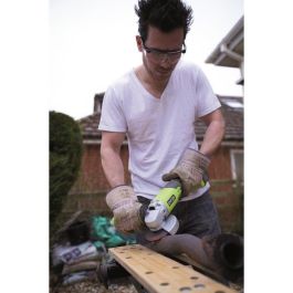 Ryobi Amoladora angular 18V One+ compatible, disco Ø 115 mm, mango ergonómico ajustable 270°