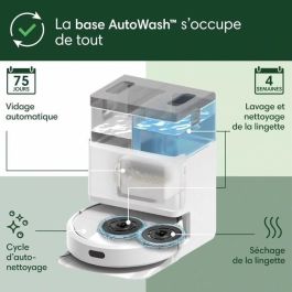iRobot IRO5061042262905 Roomba Plus 405 Combo Robot AutoWash Base multifunción Lava y seca LiDAR Clearview iRobot IRO5061042262905 Roomba Plus 405 Combo Robot AutoWash Base multifunción Lava y seca LiDAR Clearview