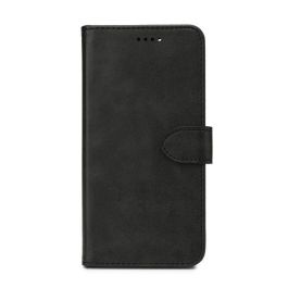 eSTUFF WALES - Funda de piel PU tipo billetera para Samsung Galaxy A53 5G con tarjetero y soporte, Negra