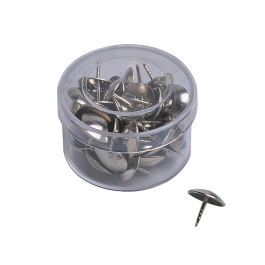 Liderpapel Chincheta Niquelada Caja de 100 Unidades