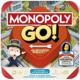 Monopoly HAS5010996279354 Go, Juego de mesa familiar y divertido, ideal para jugadores a partir de 8 años Monopoly HAS5010996279354 Go, Juego de mesa familiar y divertido, ideal para jugadores a partir de 8 años