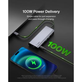 Hub USB Belkin AVC008BTSGY Plateado