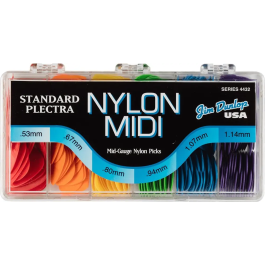 DUNLOP 216 Ud. Púas Nylon Midi Standard - 6 Medidas Precio: 86.49999963. SKU: B12M7FY5TQ