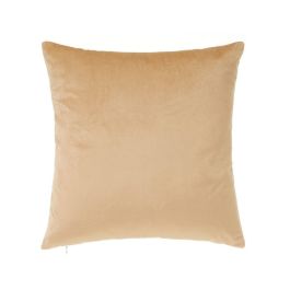 Cojín SUNRAY Beige Dorado Impreso Terciopelo 45 x 8 x 45 cm