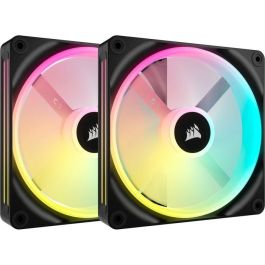 Corsair COR1690976660058 Ventilador PC iCUE LINK QX140 RGB 140mm Kit de Inicio