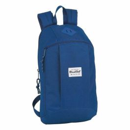 Blackfit8 Mini Mochila Oxford Azul Oscuro de Poliéster 600D para Niños +3 Años
