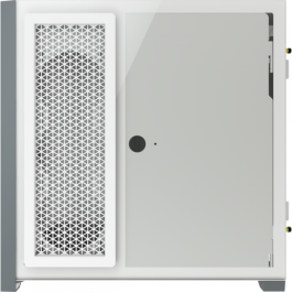 Corsair iCUE 5000X RGB Midi Torre PC Blanco - Vidrio Templado, RGB, Gestión de Cables, CC-9011213-WW