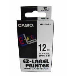 Casio Cinta Para Etiquetadora 8M X 12 mm Negro-Blanco Precio: 15.88999951. SKU: S8403577
