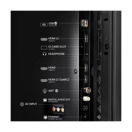 Hisense 43A6Q Televisor Smart TV 43" 4K Ultra HD VIDAA Alexa, Dolby Vision, Modo Juego Plus, Wi-Fi Negro