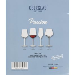 Inde Set 6 Copas de Vino Oberglas Passion 55 cl