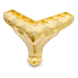 Q&Q Pata Plástico Okaliptus Joya para Sofá y Mueble, Altura 135mm, Acabado Oro, Diseño Exclusivo y Resistente de Alta Calidad Precio: 10.50000006. SKU: B12ZD62W3X