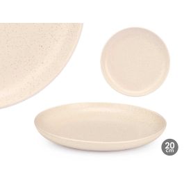 Vessia Plato de Postre de Loza Moteado Color Crema 20 cm (36 Unidades) Precio: 58.49999947. SKU: B1C4MRSK8W